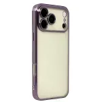 İphone 17 Pro Max Razer Lensli Silikon - Mor-2