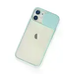 İphone 11 Kılıf Palm Buzlu Kamera Sürgülü Silikon - Turkuaz-3