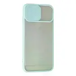 İphone 6 Kılıf Palm Buzlu Kamera Sürgülü Silikon - Turkuaz-3