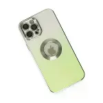 İphone 12 Pro Max Kılıf Best Silikon - Yeşil-2