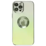 İphone 12 Pro Max Kılıf Best Silikon - Yeşil-1