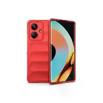 Realme 10 Pro 5g Kılıf Optimum Silikon - Kırmızı-1