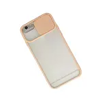 İphone 6 Plus Kılıf Palm Buzlu Kamera Sürgülü Silikon - Pembe-2