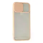 İphone 6 Plus Kılıf Palm Buzlu Kamera Sürgülü Silikon - Pembe-3