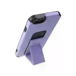 İphone 6 Kılıf Mega Standlı Silikon - Lila-3