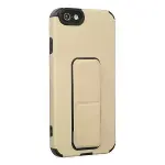 İphone 6 Kılıf Mega Standlı Silikon - Gold-2