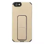 İphone 6 Kılıf Mega Standlı Silikon - Gold-1