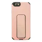 İphone 6 Kılıf Mega Standlı Silikon - Pudra-1