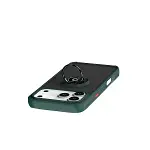 İphone 17 Pro Montreal Yüzüklü Silikon Kapak - Yeşil-4