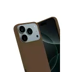 İphone 17 Pro Max First Silikon - Kahverengi-3