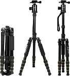 Profesyonel Tripod, 149 cm, 13 Kg Taşıma Kapasiteli, 360° Bilye Başlıklı, Hızlı Bırakma Plakalı, Tel-3