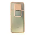 Xiaomi Redmi Note 9 Pro Kılıf Palm Buzlu Kamera Sürgülü Silikon - Pembe-3