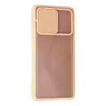 Samsung Galaxy A01 Core Kılıf Palm Buzlu Kamera Sürgülü Silikon - Pembe-3