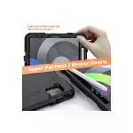 İpad Pro 11 (2020) Kılıf Griffin Tablet Kapak - Siyah-7