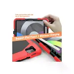 İpad Pro 11 (2020) Kılıf Griffin Tablet Kapak - Kırmızı-7