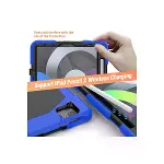 İpad Pro 11 (2020) Kılıf Griffin Tablet Kapak - Mavi-7