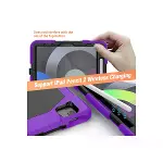 İpad Pro 11 (2020) Kılıf Griffin Tablet Kapak - Mor-7