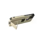 Xiaomi Redmi 9c Kılıf Mega Standlı Silikon - Gold-3