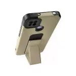 Xiaomi Redmi 9c Kılıf Mega Standlı Silikon - Gold-4
