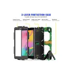 Samsung Galaxy T290 Tab A 8 Kılıf Griffin Tablet Kapak - Kamuflaj-5