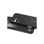 İphone 16 Plus Regal Magsafe Standlı Kapak - Siyah-4