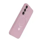 Samsung Galaxy A35 5g Regal Magsafe Standlı Kapak - Açık Pembe-4