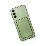Samsung Galaxy A55 5g Kılıf Kart Şeffaf Silikon - Şeffaf-3