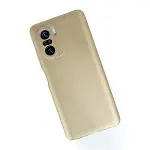 Xiaomi Poco F3 Kılıf First Silikon - Gold-2