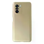 Xiaomi Poco F3 Kılıf First Silikon - Gold-1