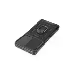 Xiaomi Poco X4 Pro 5g Kılıf Pars Lens Yüzüklü Silikon - Siyah-4
