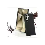 Samsung Galaxy S24 Ultra Kılıf First Silikon - Koyu Yeşil-3