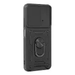 Xiaomi Poco M4 Pro 4g Kılıf Pars Lens Yüzüklü Silikon - Siyah-2