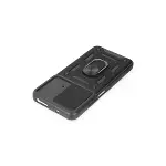 Xiaomi Poco M4 Pro 4g Kılıf Pars Lens Yüzüklü Silikon - Siyah-4