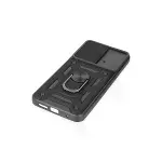 Xiaomi Poco M4 Pro 4g Kılıf Pars Lens Yüzüklü Silikon - Siyah-5