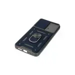 Xiaomi Poco M4 Pro 4g Kılıf Pars Lens Yüzüklü Silikon - Lacivert-5