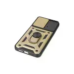 Xiaomi Poco M4 Pro 4g Kılıf Pars Lens Yüzüklü Silikon - Gold-5