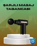 6 Kademeli Kas Masaj Tabancası 4 Başlıklı Güçlü Sessiz Sporcu Masaj Cihazı Şarjlı-1