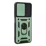 Xiaomi Poco M4 Pro 4g Kılıf Pars Lens Yüzüklü Silikon - Yeşil-2