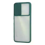 Vivo Y11s Kılıf Palm Buzlu Kamera Sürgülü Silikon - Yeşil-3