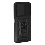 Xiaomi Poco X3 Gt Kılıf Pars Lens Yüzüklü Silikon - Siyah-2
