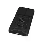 Xiaomi Poco X3 Gt Kılıf Pars Lens Yüzüklü Silikon - Siyah-5