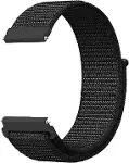 Xiaomi Watch S1 için Hasırlı Kordon Woven Sport Loop Siyah [Watch S1 ile Uyumlu Kordon - Siyah]-1