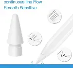 Apple Pencil Uyumlu Silikon Yedek Uç, 1. Nesil / 2. Nesil/Pro/USB-C için, iPad Pro/Air/Mini Uyumlu (-4