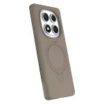 Xiaomi Redmi Note 14 Pro 5g Regal Magsafe Standlı Kapak - Çöl Titanyum-3