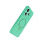 Xiaomi Redmi Note 14 4g Regal Magsafe Standlı Kapak - Yeşil-3