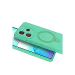 Xiaomi Redmi Note 14 4g Regal Magsafe Standlı Kapak - Yeşil-4