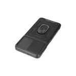 Samsung Galaxy A04s Kılıf Pars Lens Yüzüklü Silikon - Siyah-5