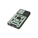 Samsung Galaxy A04s Kılıf Pars Lens Yüzüklü Silikon - Yeşil-4