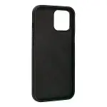 İphone 12 Pro Max Kılıf Asya Deri Silikon - Siyah-4