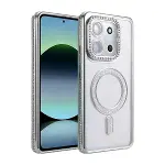 Xiaomi Redmi 15c 4g Joke Simli Magneticsafe Kılıf - Gümüş-1